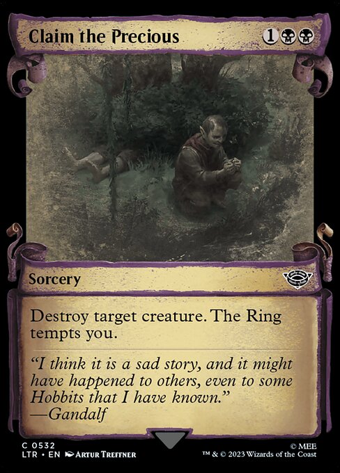 Claim the Precious - The Lord of the Rings: Tales of Middle-earth (ltr) #532 [Foil] [Foil]