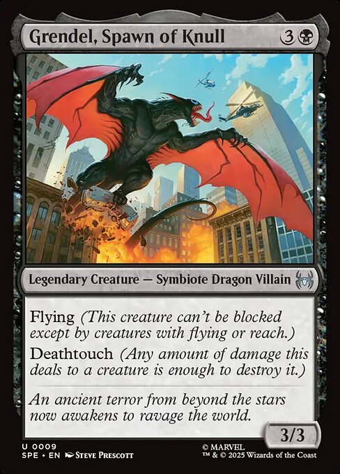 Grendel, Spawn of Knull - Marvel's Spider-Man Eternal () #9 [Foil] [Foil]