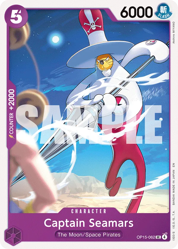 Captain Seamars - ADVENTURE ON KAMI'S ISLAND- [OP15-EB04] (OP15-062) #062
