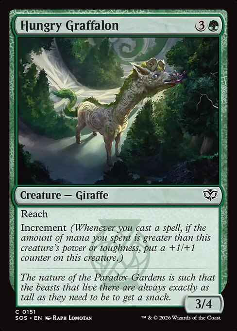 Hungry Graffalon - Secrets of Strixhaven () #151 [Foil] [Foil]
