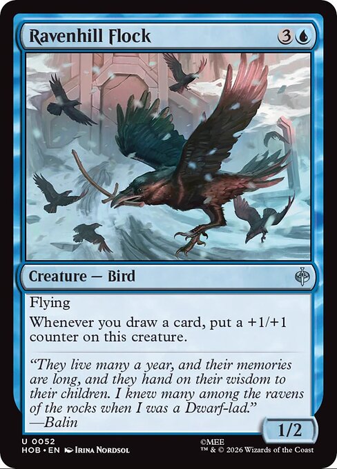 Ravenhill Flock - The Hobbit (hob) #52 [Foil] [Foil]