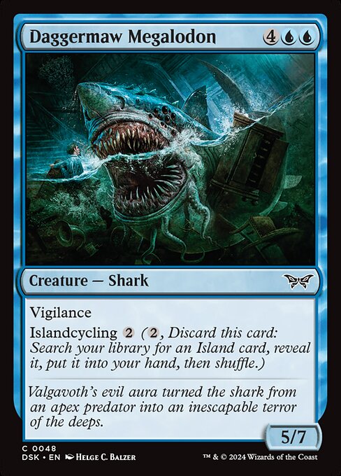 Daggermaw Megalodon - Duskmourn: House of Horror () #48