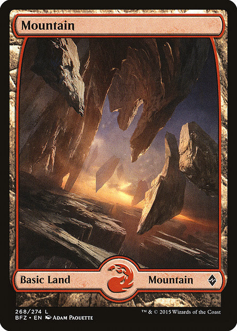 Mountain - Battle for Zendikar () #268