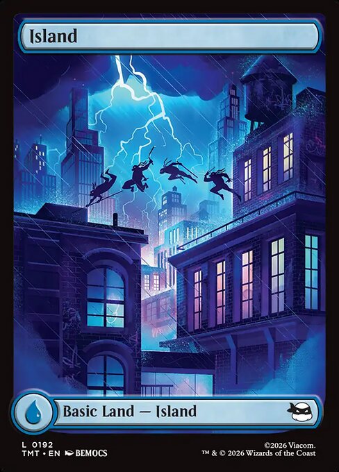 Island - Teenage Mutant Ninja Turtles (TMT) #192