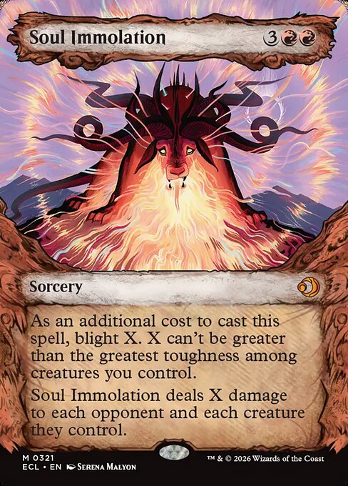 Soul Immolation - Lorwyn Eclipsed () #321