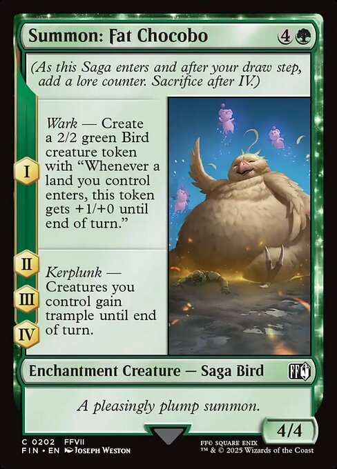Summon: Fat Chocobo - Final Fantasy () #202