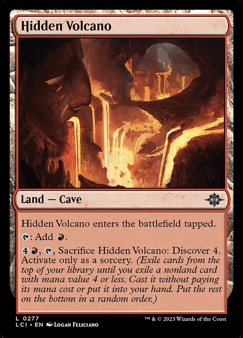 Hidden Volcano - The Lost Caverns of Ixalan (lci) #277