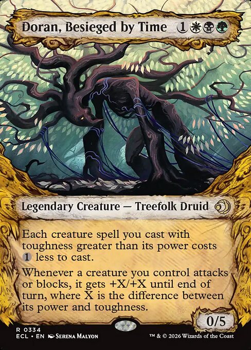 Doran, Besieged by Time - Lorwyn Eclipsed (ecl) #334 [Foil] [Foil]