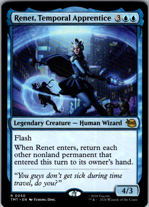 Renet, Temporal Apprentice - Teenage Mutant Ninja Turtles (TMT) #50