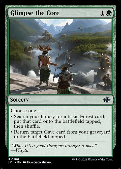Glimpse the Core - The Lost Caverns of Ixalan (lci) #186