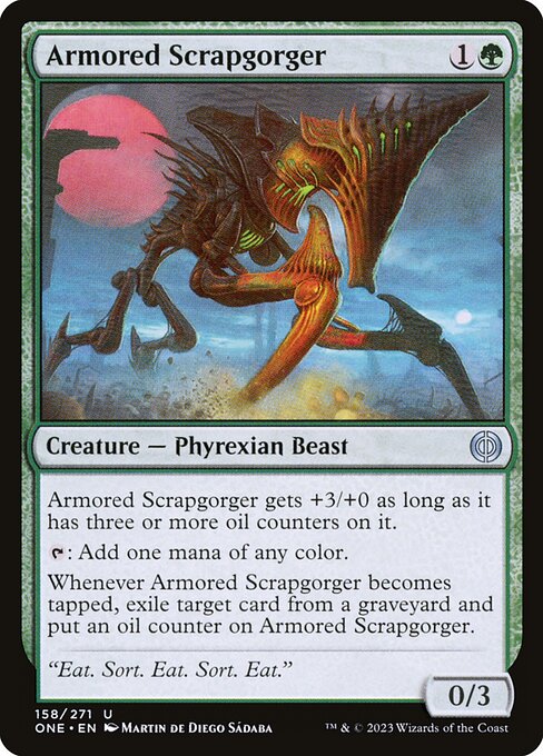Armored Scrapgorger - Phyrexia: All Will Be One () #158