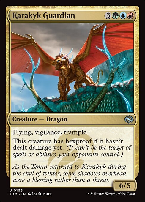 Karakyk Guardian - Tarkir: Dragonstorm () #198