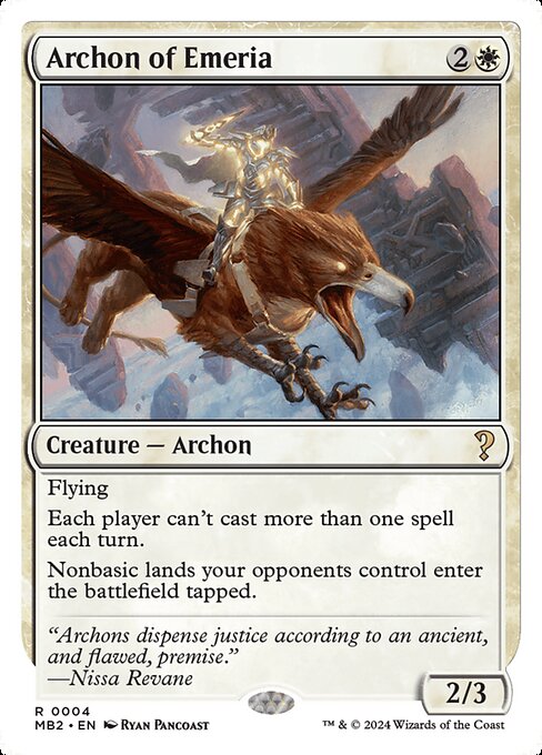 Archon of Emeria - Mystery Booster 2 () #4