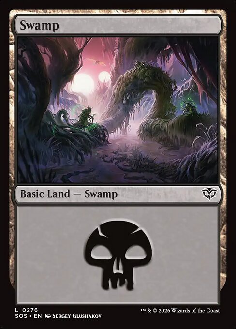 Swamp - Secrets of Strixhaven (SOS) #276