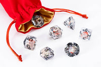FanRoll by Metallic Dice Games - The Walking Dead Dismembered Zombie Resin Poly Dice Set