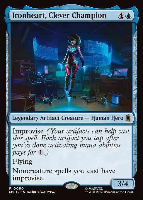 Ironheart, Clever Champion - Marvel Super Heroes () #60 [Foil] [Foil]