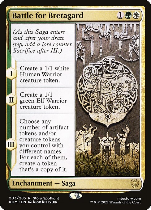 Battle for Bretagard - Kaldheim (KHM) #203 [Foil] [Foil]