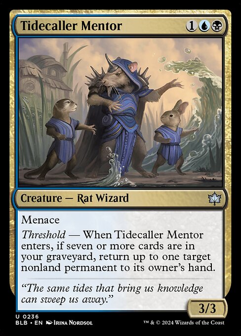 Tidecaller Mentor - Bloomburrow () #236
