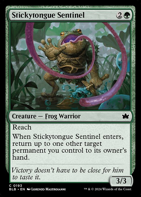 Stickytongue Sentinel - Bloomburrow () #193