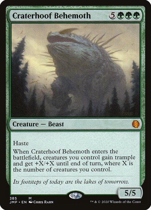 Craterhoof Behemoth - Jumpstart (jmp) #385