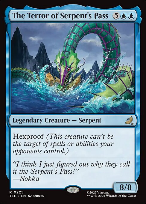 The Terror of Serpent's Pass - Avatar: The Last Airbender Eternal () #225 [Foil] [Foil]