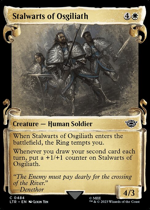 Stalwarts of Osgiliath - The Lord of the Rings: Tales of Middle-earth (ltr) #484 [Foil] [Foil]
