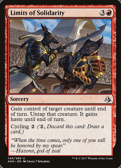 Limits of Solidarity - Amonkhet () #140