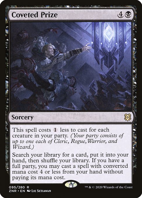 Coveted Prize - Zendikar Rising (ZNR) #95