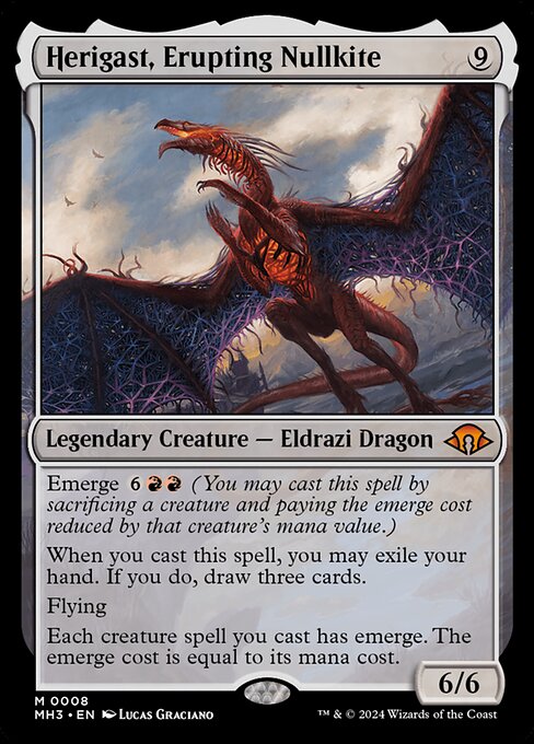 Herigast, Erupting Nullkite - Modern Horizons 3 (mh3) #8