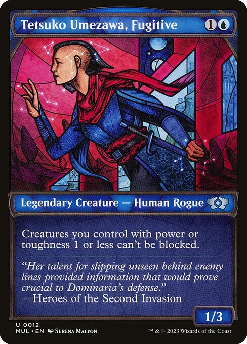 Tetsuko Umezawa, Fugitive - Multiverse Legends (MUL) #12 [Foil] [Foil]