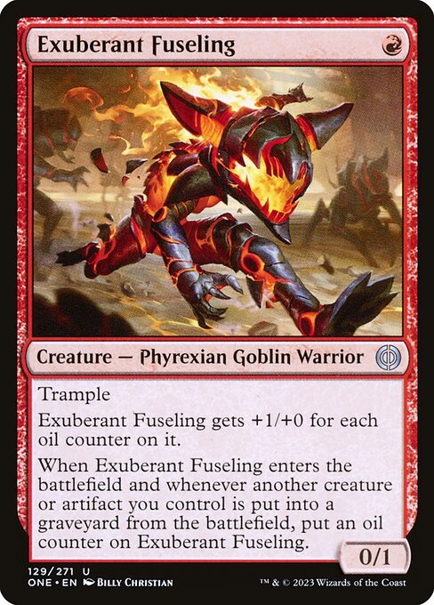 Exuberant Fuseling - Phyrexia: All Will Be One (ONE) #129
