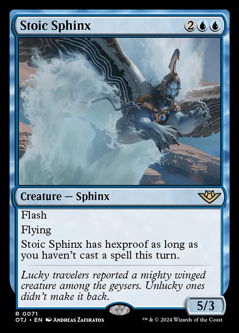 Stoic Sphinx - Outlaws of Thunder Junction (OTJ) #71