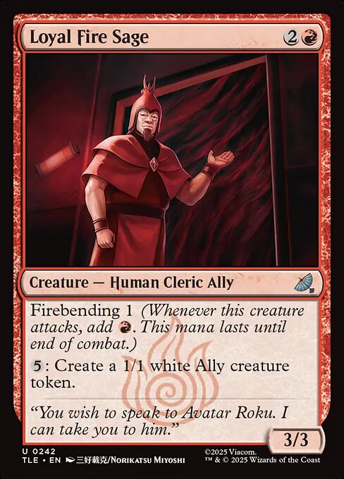 Loyal Fire Sage - Avatar: The Last Airbender Eternal () #242