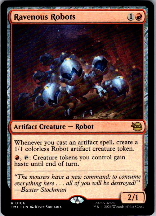 Ravenous Robots - Teenage Mutant Ninja Turtles (TMT) #106