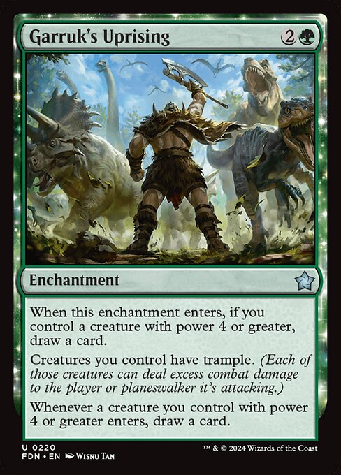Garruk's Uprising - Foundations () #220