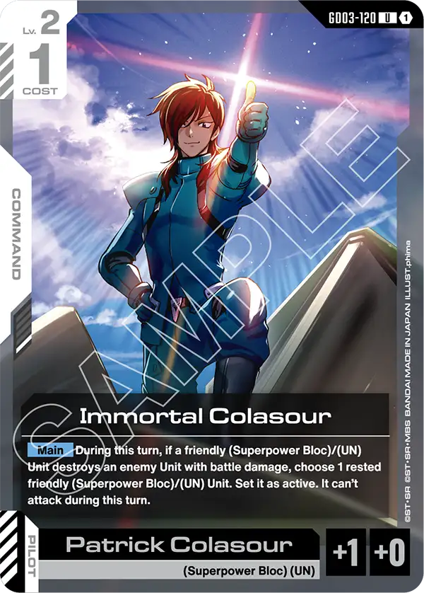 Immortal Colasour - Steel Requiem (GD03-120) #120