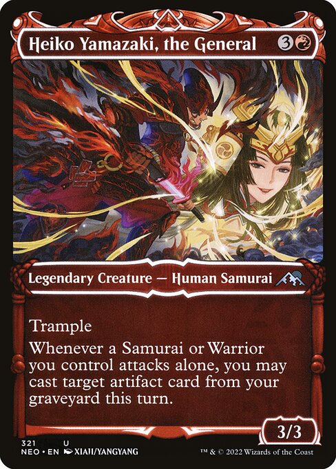 Heiko Yamazaki, the General - Kamigawa: Neon Dynasty () #321