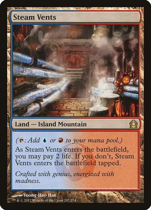 Steam Vents - Return to Ravnica () #247
