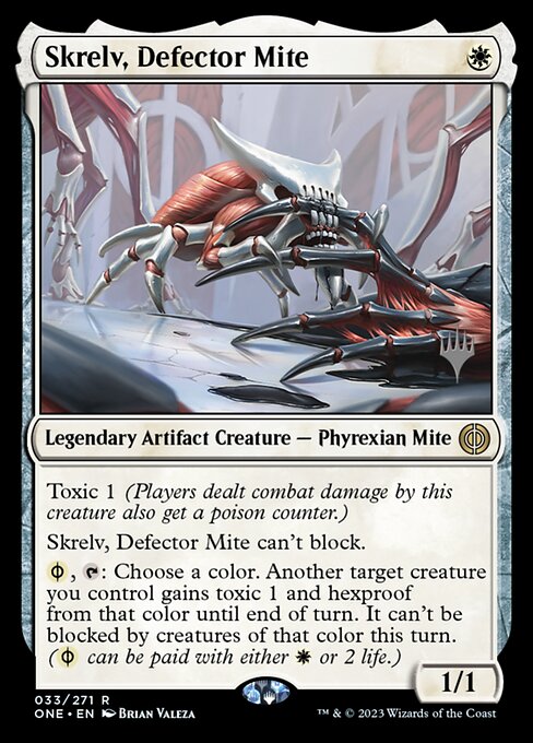 Skrelv, Defector Mite - Phyrexia: All Will Be One Promos (PONE) #33p