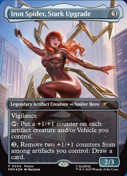 Iron Spider, Stark Upgrade - Marvel Legends Series Inserts () #4 [Foil] [Foil]