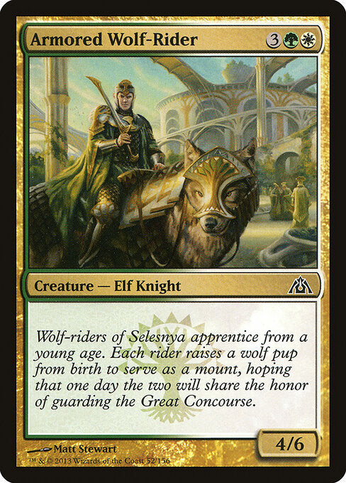 Armored Wolf-Rider - Dragon's Maze () #52
