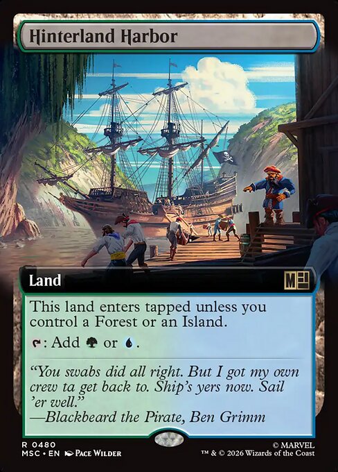 Hinterland Harbor - Marvel Super Heroes Commander () #480
