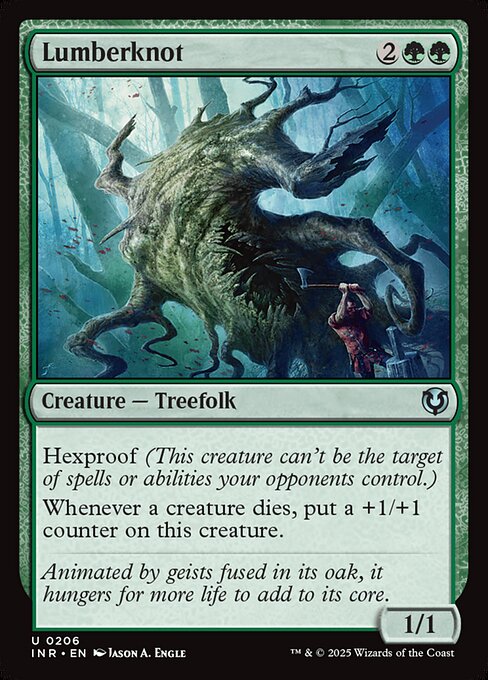 Lumberknot - Innistrad Remastered (inr) #206 [Foil] [Foil]
