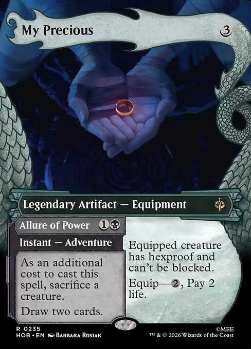 My Precious // Allure of Power - The Hobbit (hob) #235 [Foil] [Foil]
