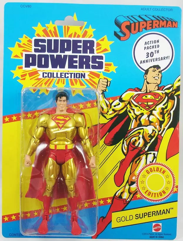 DC Universe Super Powers Gold Superman