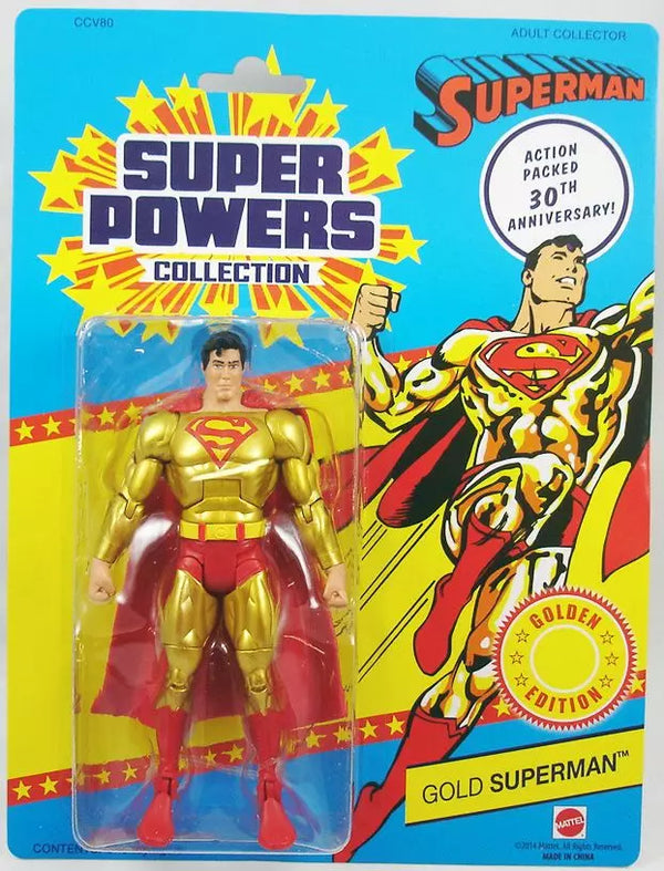 DC Universe Super Powers Gold Superman