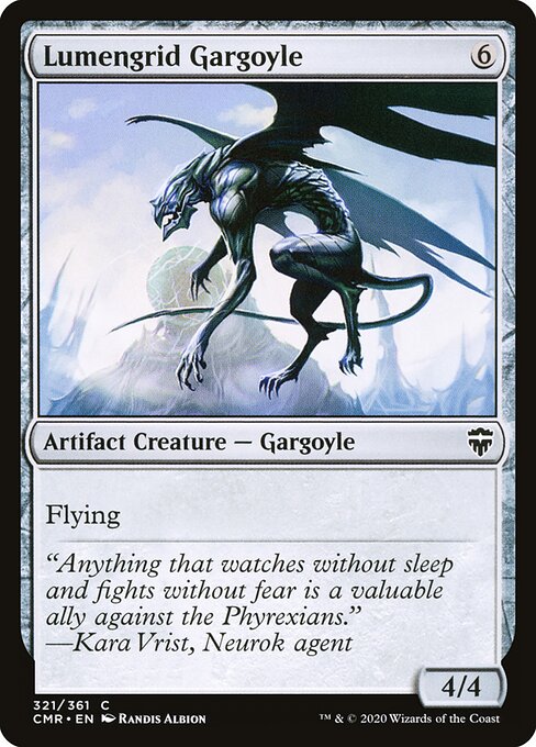 Lumengrid Gargoyle - Commander Legends () #321
