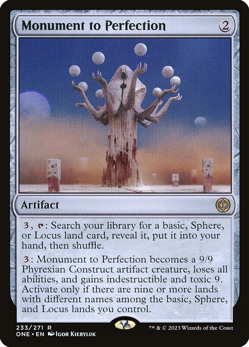 Monument to Perfection - Phyrexia: All Will Be One (ONE) #233
