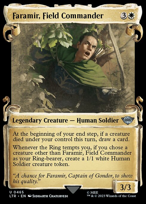 Faramir, Field Commander - The Lord of the Rings: Tales of Middle-earth (ltr) #465 [Foil] [Foil]