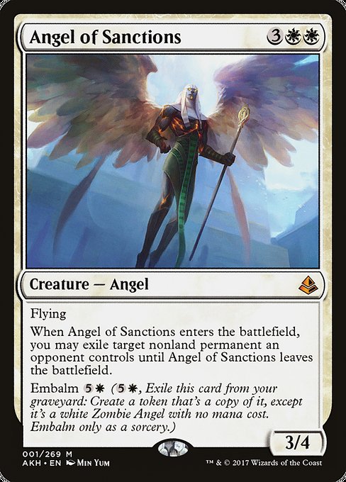 Angel of Sanctions - Amonkhet (AKH) #1